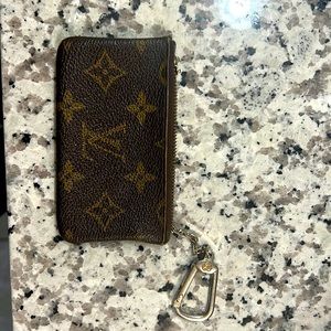 Authentic Louis Vuitton key pouch originally $325